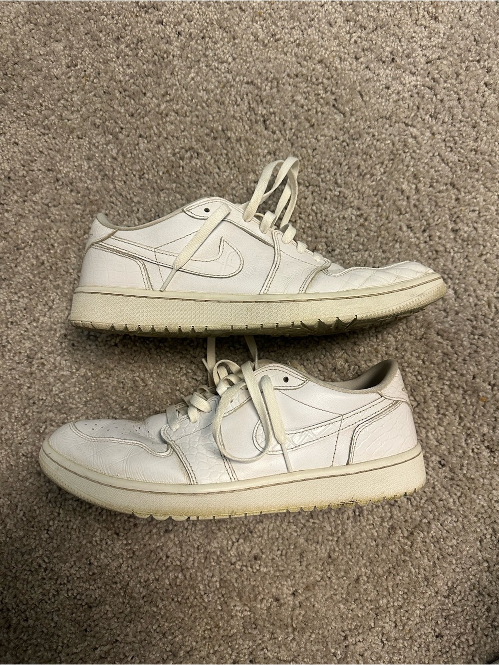 Men's Nike Jordan 1 low golf shoe size 12